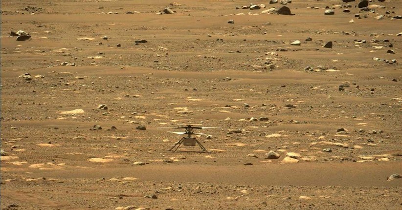 NASA Rencanakan Penerbangan Ketiga Helikopter Ingenuity di Mars   