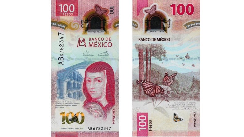 Peso Meksiko Pecahan 100 Juara Uang Desain Terbaik di Dunia, UPK Rp75.000 Masuk Nominasi