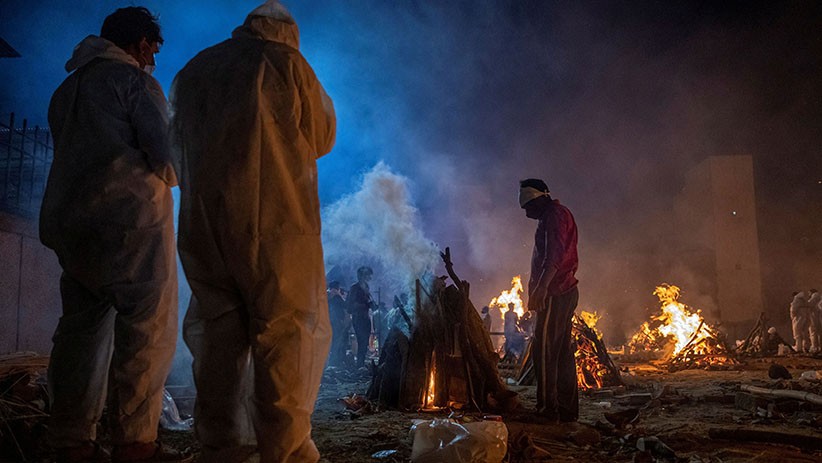 Covid India Melonjak 352.991 Kasus dalam 24 Jam, Cetak Rekor 5 Hari Berturut-turut