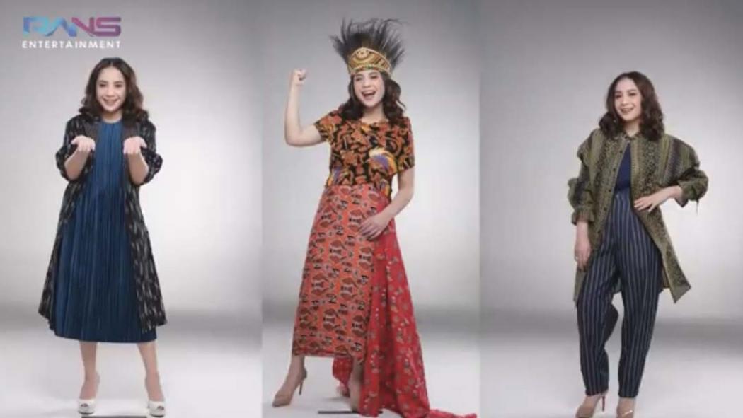 Jadi Duta PON XX, Nagita dan Raffi Kompak Bergaya Tradisional Papua