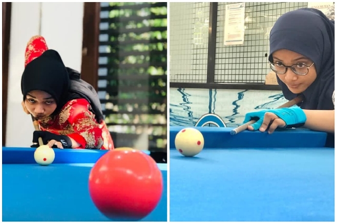 Cerita Amel dan Anabel Atlet Biliar Kakak Beradik dari Pasuruan Menjaga Prestasi saat Pandemi 