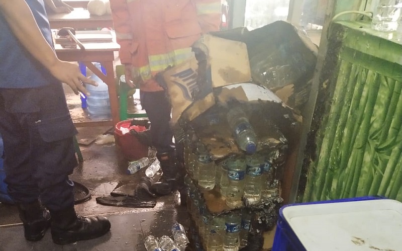 Kebakaran Terjadi di Warung Bakso Cilincing, Sejumlah Barang Rusak