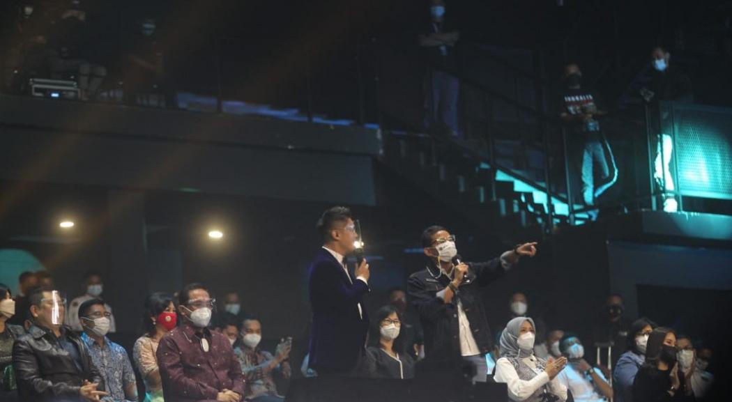 Menparekraf Sandiaga Uno, Hary Tanoesoedibjo Bersama Sejumlah Tokoh Saksikan Grand Final Result Indonesian Idol