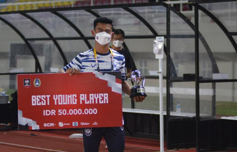Pratama Arhan Raih Gelar Pemain Muda Terbaik Piala Menpora 2021