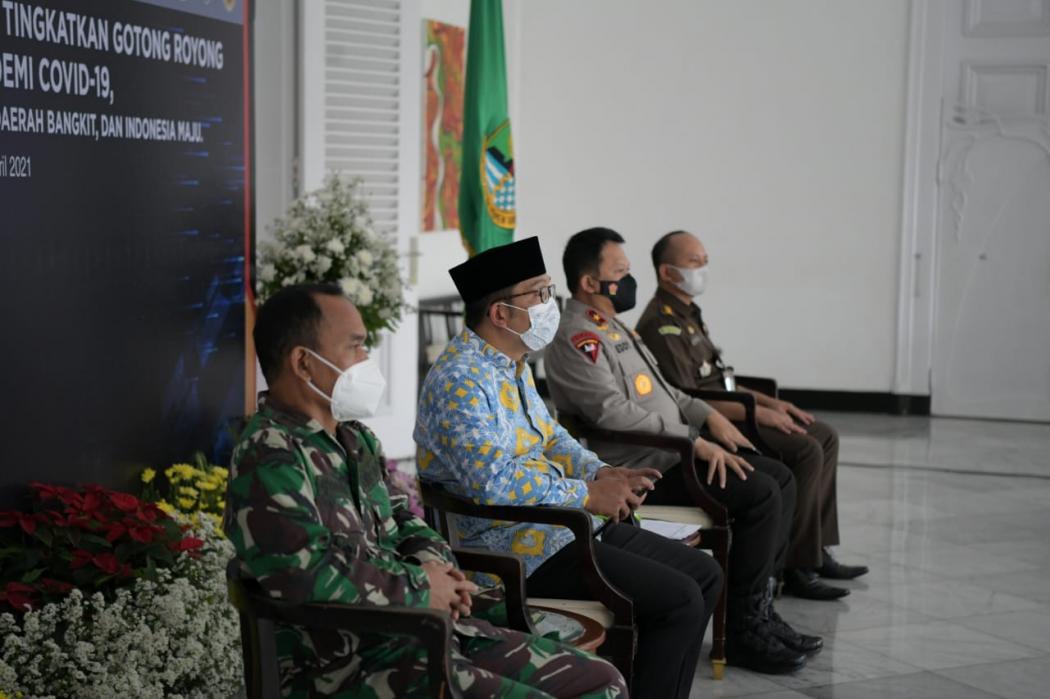Dipimpin Wapres, Gubernur Jabar Hadiri Peringatan Hari Otonomi Daerah XXV 2021