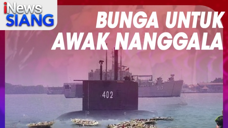 Bunga untuk Awak Nanggala, Saksikan di iNews Siang Selasa Pukul 11.00 WIB