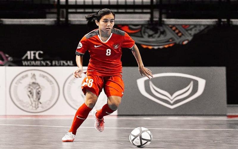 Puasa Ramadan Tak Bikin Yunita Sari Setop Latihan Futsal