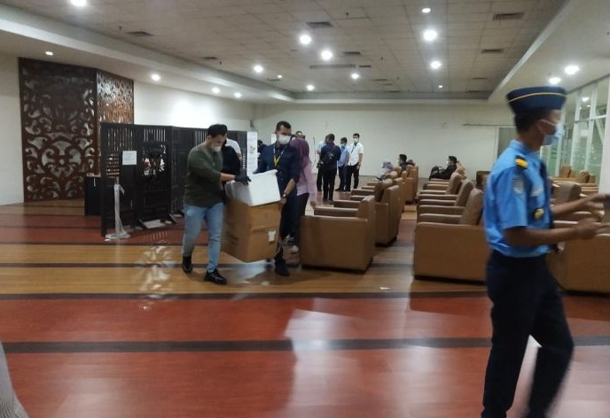 Sudah 662 Orang Dites Cepat Antigen di Bandara Kualanamu Sebelum Digerebek Polisi