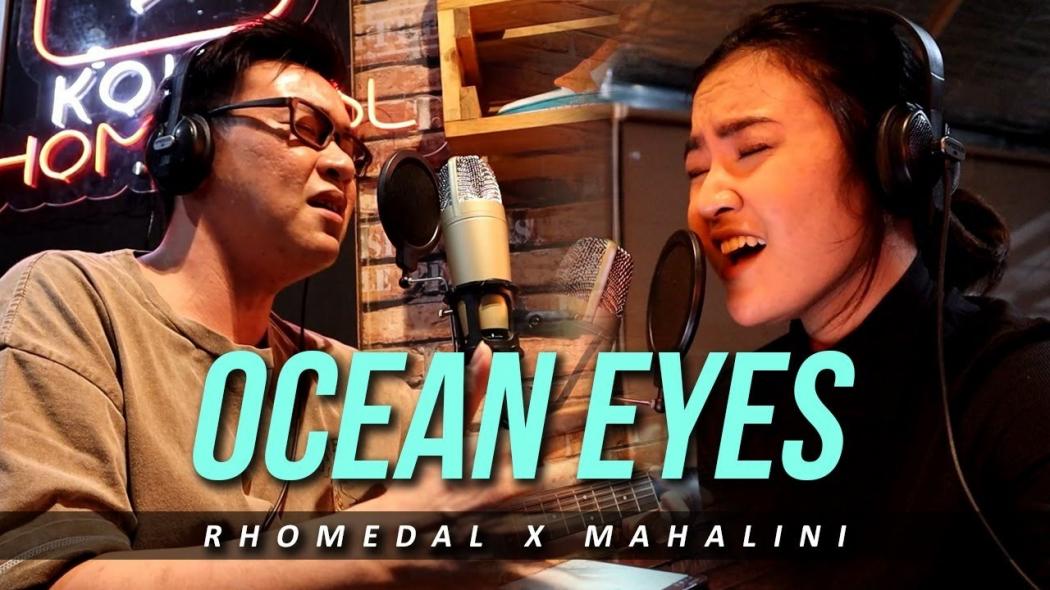 Mahalini Finalis Indonesian Idol X dan Koko Rhomedal Cover Lagu Ocean Eyes