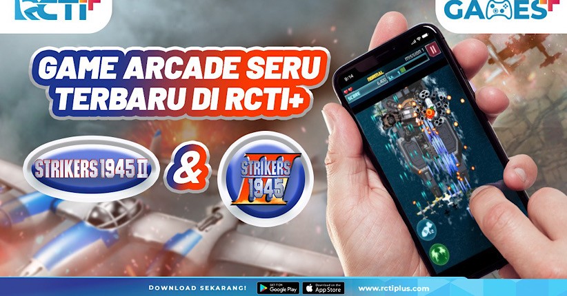 Mainkan Sekarang Game Strikers 1945-II dan Rasakan Keseruannya Hanya di Aplikasi RCTI+