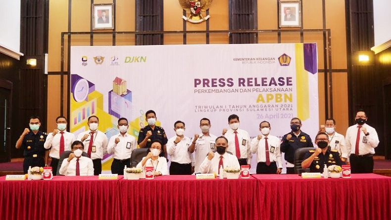 Penerimaan Negara di Sulut Triwulan I Capai Rp963,33 Miliar 