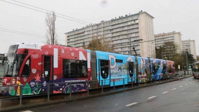 Libatkan ITB hingga UGM, Trem Otonom Diuji Coba di Surabaya, Yogyakarta, dan Denpasar