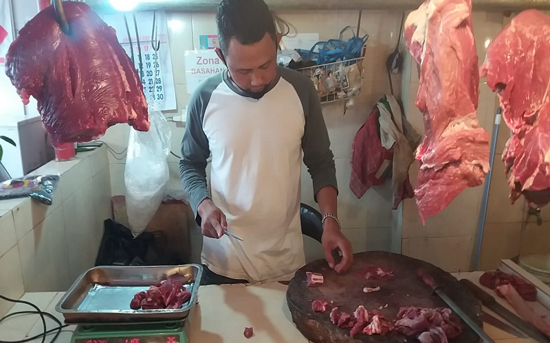 Warga Gowa Diminta Tak Khawatir Beredarnya Daging Impor dari India di Pasar Tradisional