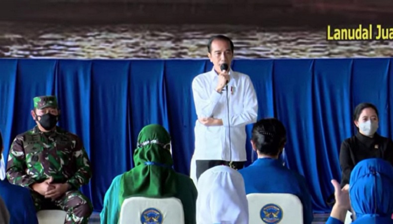 Suasana Haru Selimuti Pertemuan Jokowi dengan Keluarga Awak KRI Nanggala 402