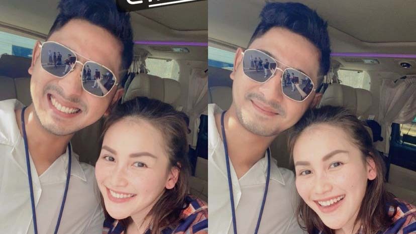 Kegirangan Ketemu Arya Saloka, Ayu Ting Ting Minta Foto Bareng