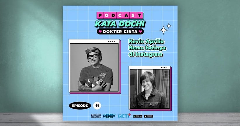 Cerita Kevin Aprilio Menemukan Istrinya: Berawal dari Instagram   