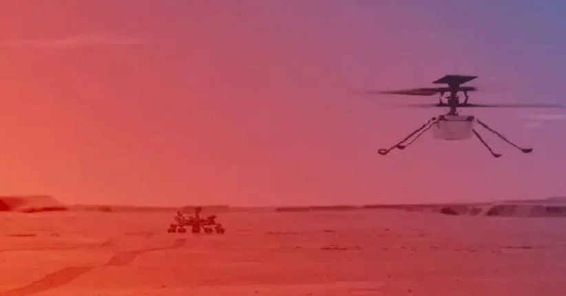 Helikopter NASA Gagal pada Pengujian Keempat di Mars