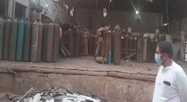 Tabung Oksigen Rumah Sakit di India Meledak, 1 Tewas 2 Luka
