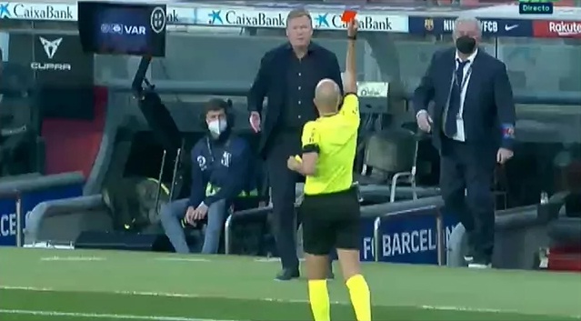 Barcelona Dihajar Granada, Ronald Koeman Bingung Diganjar Kartu Merah