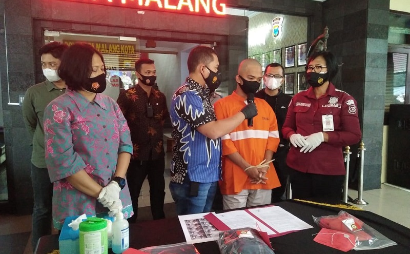 Viral Pria di Malang Aniaya Perempuan Berjilbab, Polisi: Pelaku Cemburu 