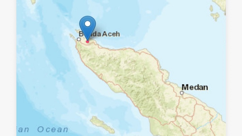Gempa Bumi Kembali Guncang Aceh, Kali Ini Pukul 04.12 WIB dengan Magnitudo 4,7