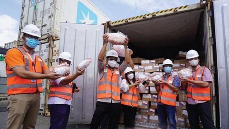 BUMN Klaster Pangan Impor Daging Sapi Beku dari Brasil