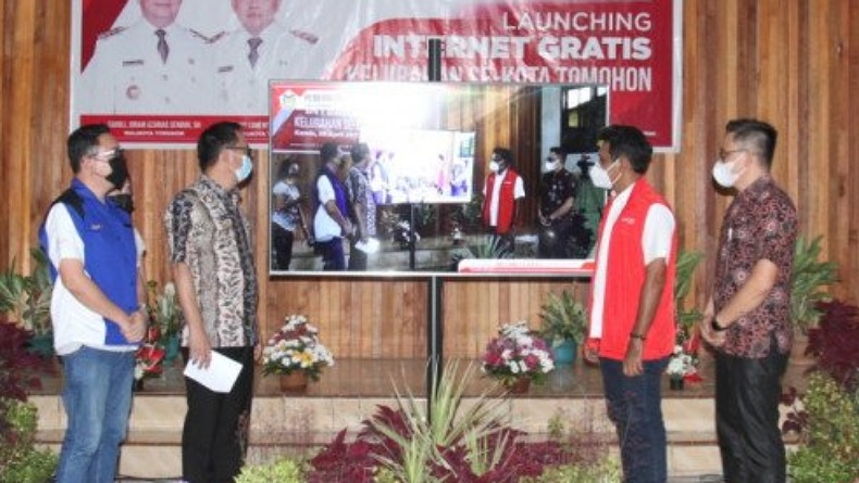 44 Kelurahan di Kota Tomohon Akan Nikmati Internet Gratis Juli