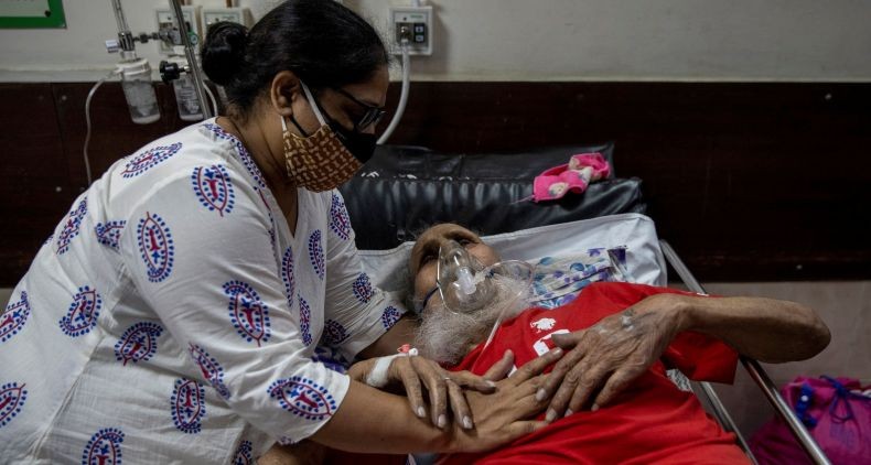 Kasus Infeksi Covid di India Turun Sedikit, tapi Kematian Cetak Rekor Baru