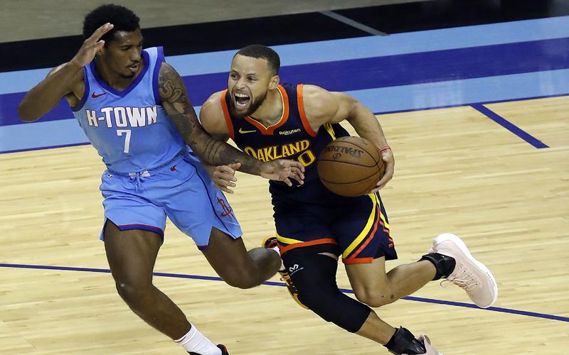 Hasil Lengkap NBA: Stephen Curry Ngamuk, Warriors Bungkam Rockets