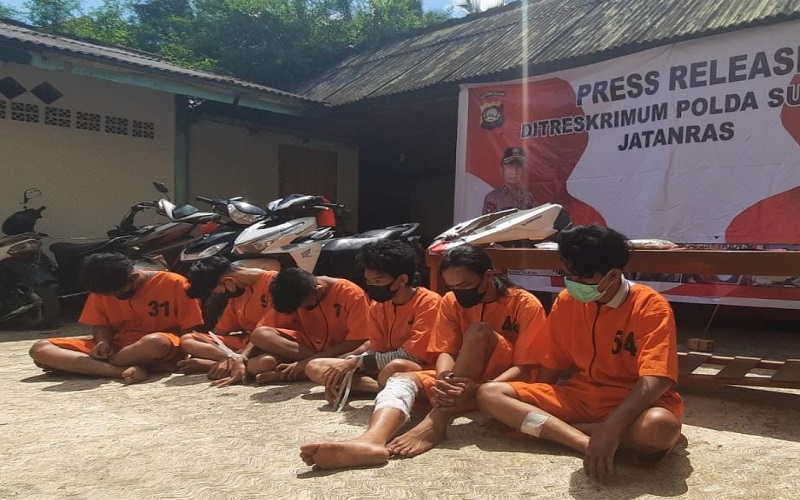 Polda Sumsel Tangkap 6 Komplotan Begal Sadis, Pelaku Didominasi Remaja