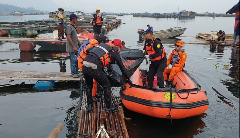 Jasad Bocah Tenggelam di Waduk Jatiluhur Purwakarta Ditemukan 5 Meter dari Lokasi Terakhir