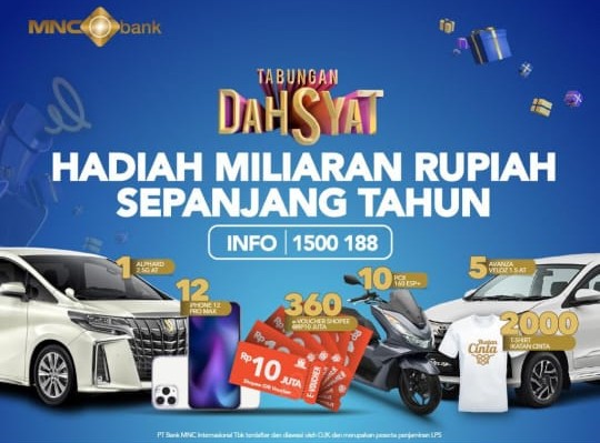 Siap-siap! MNC Bank (BABP) Undi Lagi Tabungan Dahsyat, Tambah Saldo Sekarang!