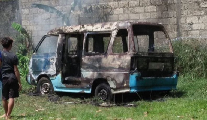Angkot di Bogor Ludes Terbakar Gegara Anak-Anak Main Korek