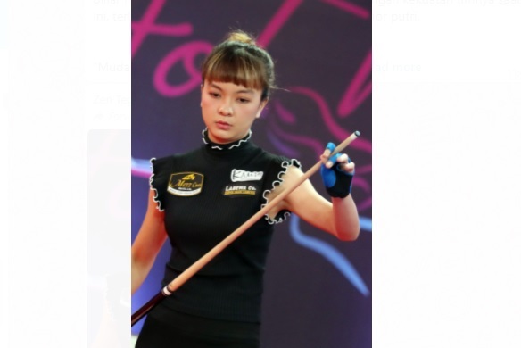 Atlet Biliar Silviana Lu Jadi Andalan POBSI Papua Raih Juara Umum di PON 2021