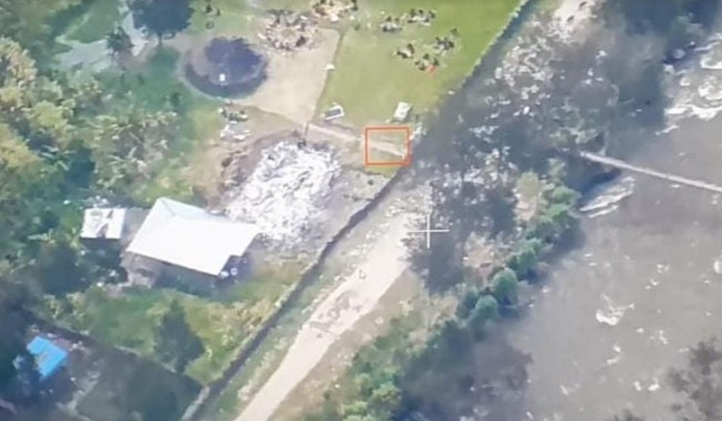KKB Kembali Bakar Gedung SD dan Rusak Jalan di Distrik Ilaga Puncak