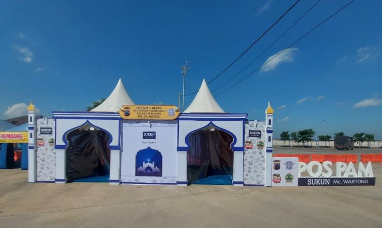 Penyekatan Perbatasan Jateng-Jatim di Jalur Pantura Rembang Mulai Diperketat 