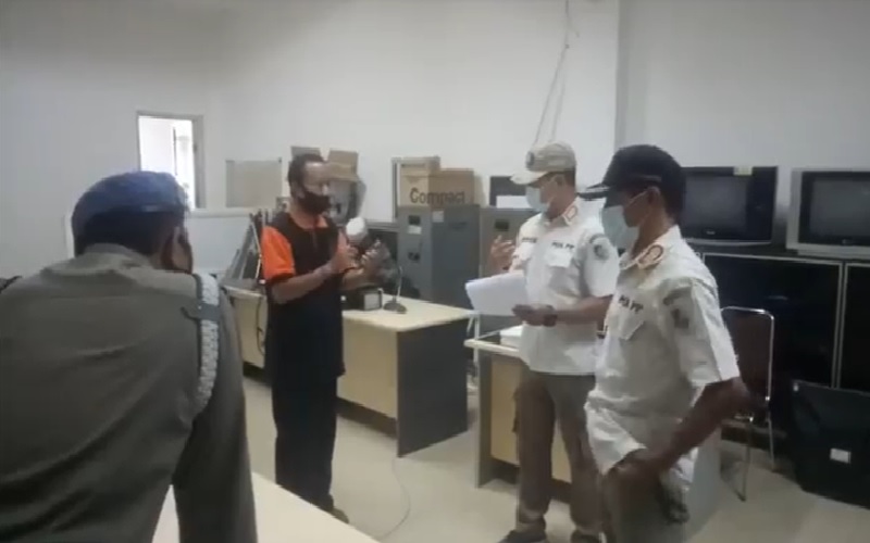 Razia Masker ASN Lombok Barat, Satpol PP Sempat Bersitegang dengan Pelanggar