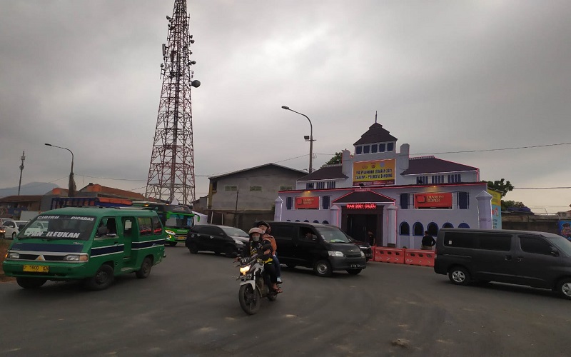Ada Gedung Sate di Dekat Gerbang Tol Cileunyi, Ini Penampakannya