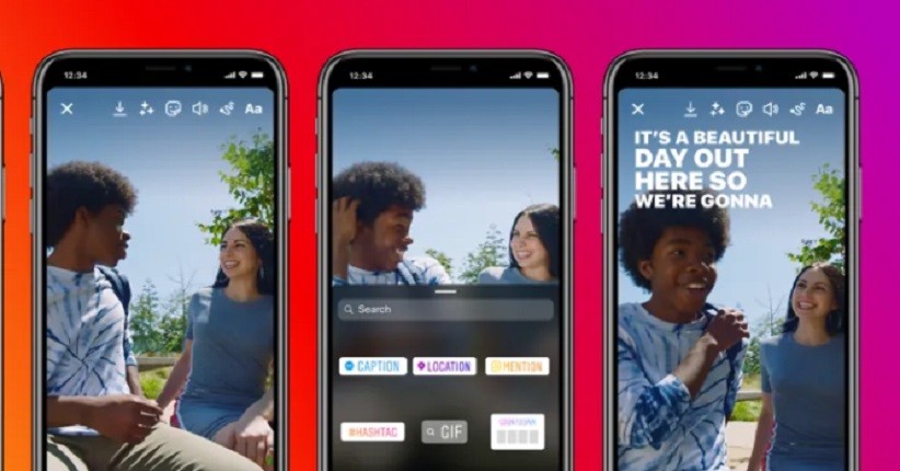 Instagram Kini Punya Caption Otomatis di Stories