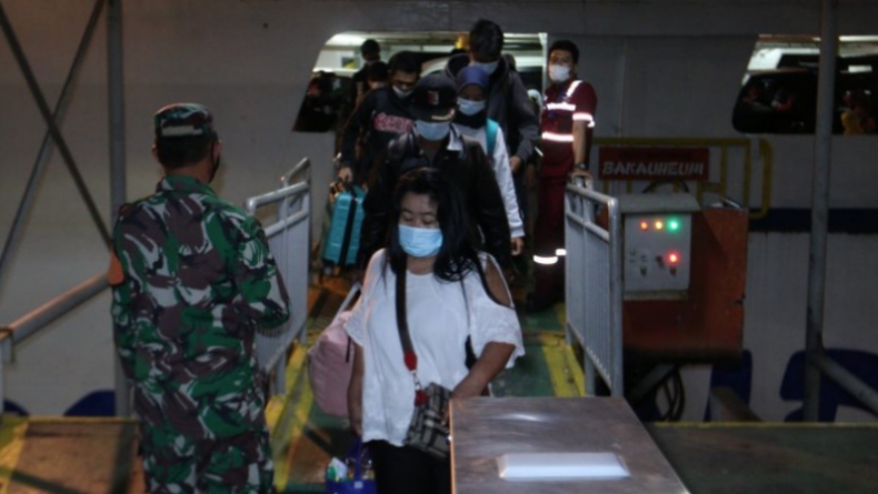 PPKM Darurat, Pemprov Lampung Lakukan Penyekatan di Pelabuhan Bakauheni