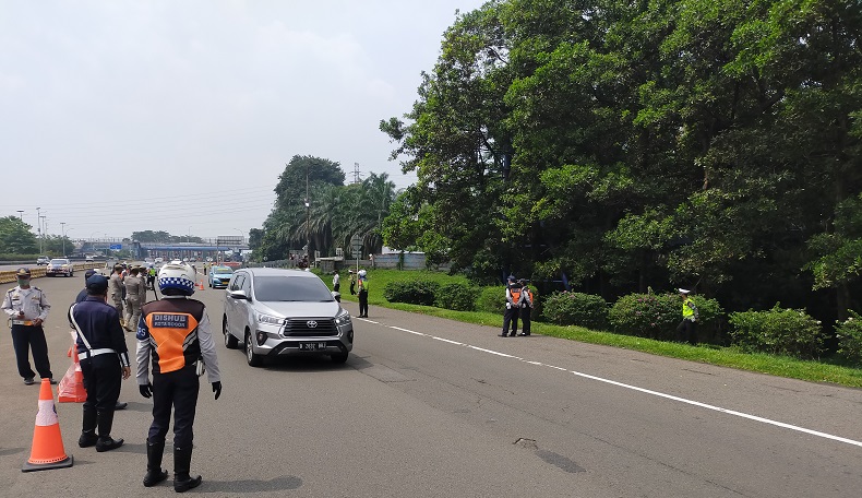 Hari Pertama Penyekatan Mudik, 172 Kendaraan Diputar Balik di Kota Bogor