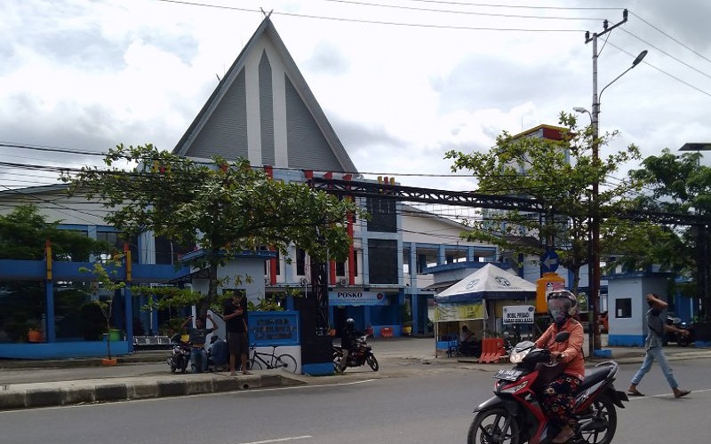 Terminal KM-6 Banjarmasin Sepi Terpantau Sepi