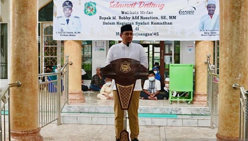 Bobby Nasution Tak Ingin Takbiran dan Salat Id Disebut Pemicu Naiknya Kasus Covid-19