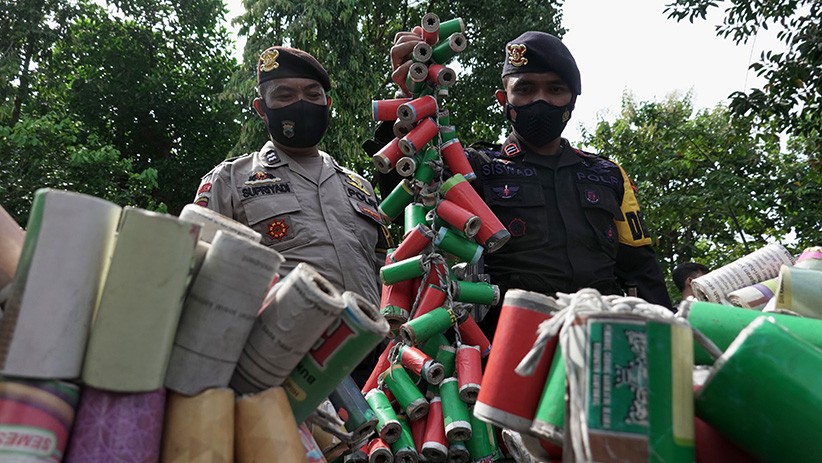 Warga Jawa Barat Dilarang Nyalakan Petasan selama Ramadhan, Polisi Lakukan Razia