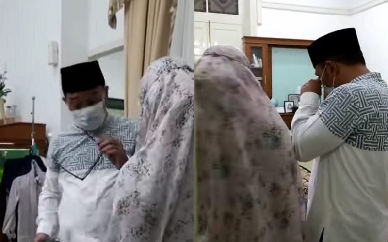 Seusai Peluk Erat Atalia, Ridwan Kamil Seka Air Mata Haru dan Bahagia