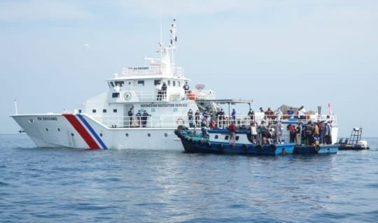 Pemudik Jalur Laut dari Jakarta Menuju Cirebon Diputar Balik