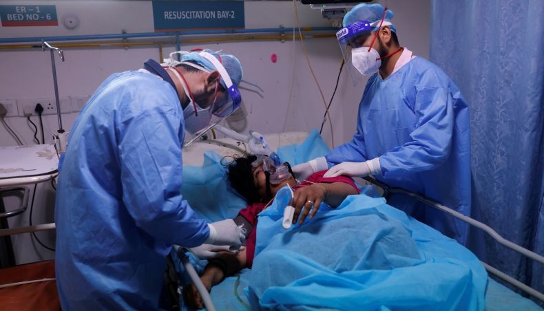 Kasus Covid-19 di India Melonjak Lagi, di Atas 40.000 Orang per Hari