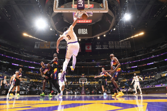 Hasil Lengkap NBA (10/5/2021): Anthony Davis Ngamuk, LA Lakers Hajar Phoenix Suns