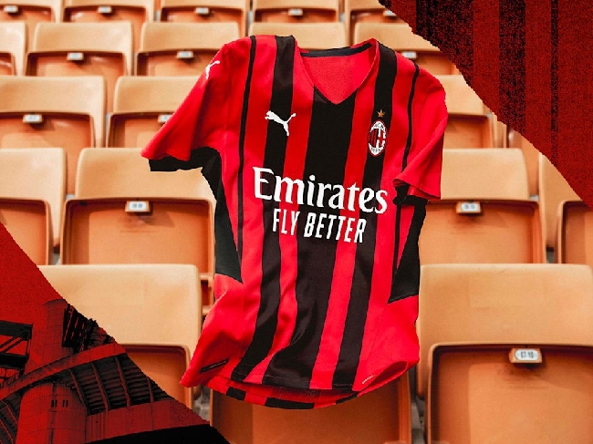 Usung Semangat Baru, Ini Penampakan Jersey Kandang AC Milan Musim 2021/2022
