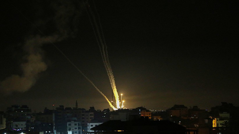 Sirine di Israel Mengaung, Iron Dome Cegat Serangan Roket dari Gaza
